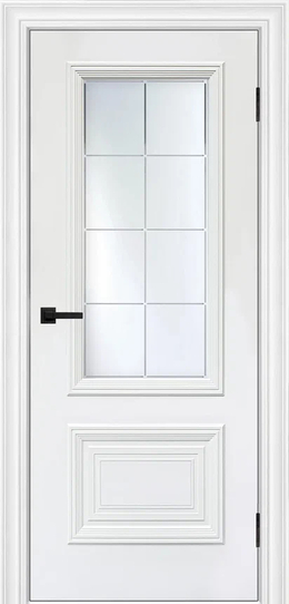 Эмалированная межкомнатная дверь Bianco Simple 30 ПО Белый Ral 9003 ...